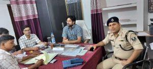 रौटा थाना में जनता दरबार में मामलों का हुआ निष्पादन