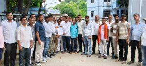 बिहार 102 एम्बुलेंस कर्मचारी संघ के जिलाध्यक्ष बने गणेश पांडेय