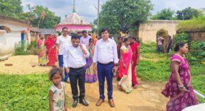 Bokaro News : आदि कर्मयोगी अभियान : बिरखाम गांव का पदाधिकारियों ने किया दौरा