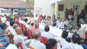 दुर्गा पूजा में व्यवधान उत्पन्न करने का प्रयास करे तो तुरंत प्रशासन को दें सूचना