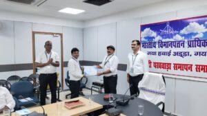 गया एयरपोर्ट पर प्रतिभागी पुरस्कृत