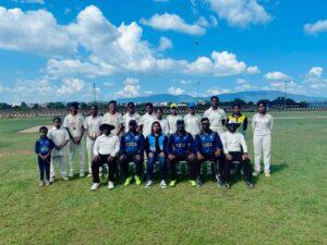 cricket match played at rajiv nair cricket academy : बालकों की टीम ने जीत मैच, बालिकाओं ने अपने खेल से जीता दिल