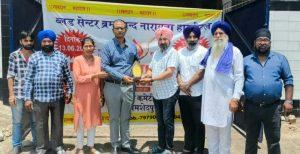 Jamshedpur news. टेल्को गुरुद्वारा में आयोजित शिविर में 58 यूनिट रक्त संग्रह