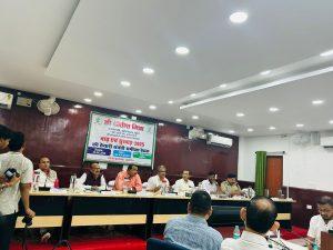 बाढ़ पूर्व तैयारियों को समय पर पूरा करें: प्रभारी मंत्री