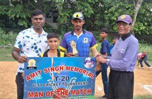 Amit singh memorial t20 trophy : शाह स्पोर्ट्स क्रिकेट एकेडमी सेमीफाइनल में पहुंची