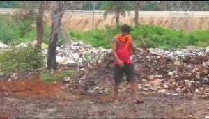 दर्शनीयाटिकर में ग्रामीणों ने जंगल प्लॉट में कचरा डंपिंग को लेकर जताया विरोध