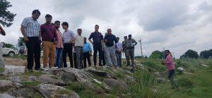 Madhubani News : जिलाधिकारी ने किया भुतही बलान के पूर्वी तटबंध का निरीक्षण