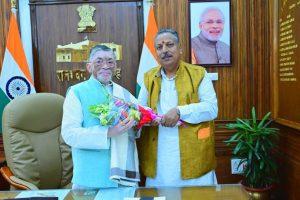 Jamshedpur news. झारखंड के राज्यपाल से मिले राजेश शुक्ल, कई मुद्दों हुई चर्चा