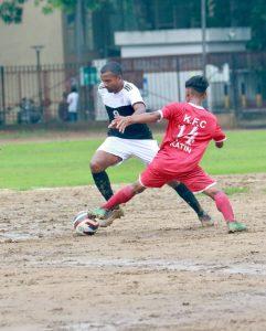 jsa A division football league :  मोहम्मडन स्पोर्टिंग व हांसदा स्टार की टीम जीती