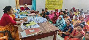 पोषण सखियों की बैठक में पोषण, शिक्षा और स्वच्छता पर हुई चर्चा