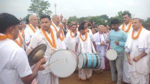 भगवान जगन्नाथ की रथयात्रा धूमधाम से  निकली