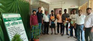 गोड्डा सदर प्रखंड में 600 किसानों के बीच मकई बीज का वितरण