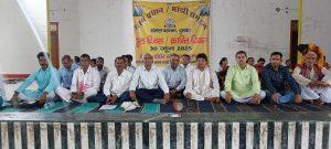 हूल दिवस पर ग्राम प्रधानों ने निकाली रैली, इंडोर स्टेडियम में की सभा