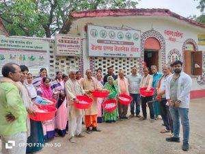फाइलेरिया पीड़ित 10 मरीजों को मिला एमएमडीपी किट