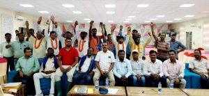 Dhanbad News : एससी एसटी इंप्लाइज को-ऑर्डिनेशन काउंसलर का मिलन समारोह