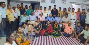 संघ के नवनिर्वाचित सदस्यों का किया गया अभिनंदन
