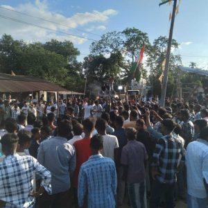 ताजिया जुलूस में बड़ी संख्या में शामिल हुए अकीदतमंद