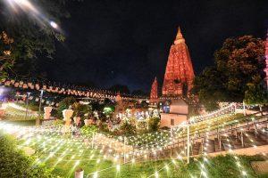 कांवरियों के आगमन को लेकर महाबोधि मंदिर की बढ़ी सुरक्षा