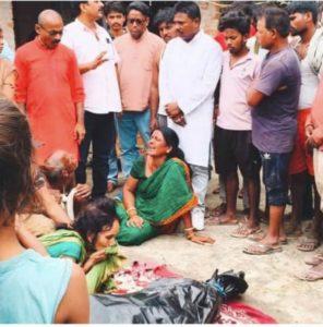 दो बाइक की टक्कर में सरपंच पति की मौके पर हुई मौत, दो जख्मी