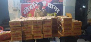 मोहनिया में 448 लीटर शराब के साथ स्काॅर्पियो जब्त