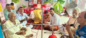 Darbhanga News: अष्टयाम के माध्यम से ईश्वर से बारिश की गुहार