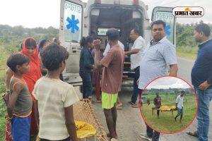 धनबाद में डायरिया का कहर: मरीज को खाट पर लादकर एंबुलेंस तक पहुंचाया, अस्पताल में मौत, दर्जनों इलाजरत