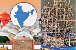 Durga Puja Pandal 2025: बूटी मोड़ में दिखेगा लेजर शो, ऑपरेशन सिंदूर की थीम पर बन रहा पंडाल