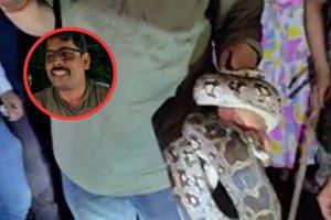 Watch Video : रांची में कैसा आया अजगर? मचा हड़कंप, सांप को पकड़ने वाले ने बताई पूरी बात