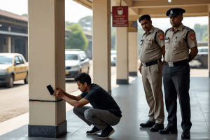 गजब की चोरी! थाने में घुसकर शातिर ने उड़ा लिया थानेदार का फोन, ढूंढ़ते रह गये पुलिसवाले