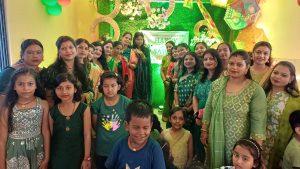 विक्टर किंगडम डांस एकेडमी में मना सावन महोत्सव