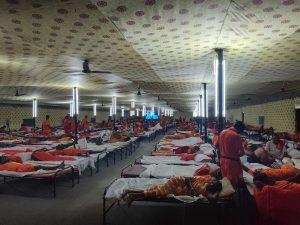 श्रावणी मेला में टेंट सिटी मिटा रहा है श्रद्धालुओं की थकान