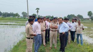 बेलागंज में पीएम का प्रोग्राम होने की संभावना, डीएम व एसएसपी ने किया स्थल निरीक्षण