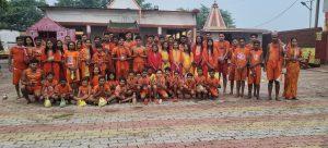 करमदहा से बांकुडीह तक निकली बोल बम यात्रा