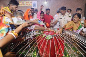शोक धाम में तीन लाख से अधिक श्रद्धालुओं ने किया जलाभिषेक