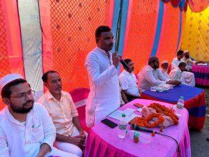 विधायक ने किया छह  करोड़ से बनने वाली सड़क का शिलान्यास