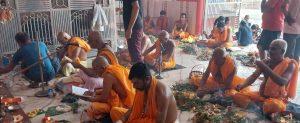 धमदाहा मध्य में पार्थिव महादेव के पूजन से वातावरण भक्तिमय