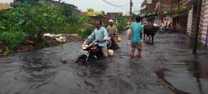 Bokaro News : फुसरो में कई जगह जलजमाव, घरों में घुसा पानी