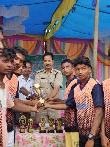 फुटबॉल प्रतियोगिता में बीकेबी 3-0 गोल से विजयी