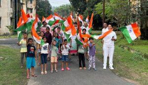 Bokaro News : जगह-जगह निकली तिरंगा यात्रा, गूंजे नारे
