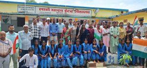 लाटो यादव इंटर स्कूल में मना आजादी का अमृत महोत्सव