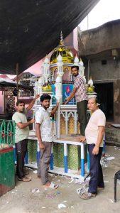 तीनपहाड़ में चेहल्लुम को लेकर सारी तैयारी पूरी