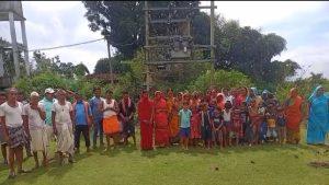 ट्रांसफॉर्मर जलने से उपरबंधा गांव में एक सप्ताह से बिजली संकट
