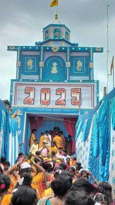 कलश यात्रा के साथ तोरपा में गणेश पूजा महोत्सव शुरू