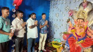 तोरपा में धूमधाम से हुई भगवान गणेश की पूजा