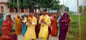 Madhubani News : बीरपुर गांव में चार दिवसीय गणेश पूजा शुरू