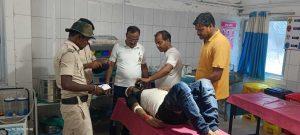 पानी लाने के लिए ट्रेन से उतरा युवक चढ़ने के दौरान घायल