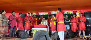 Deoghar news : श्रीहित कुलदीप महाराज ने गणेश कथा की दी प्रस्तुति, श्रद्धालुओं को किया भाव विभोर