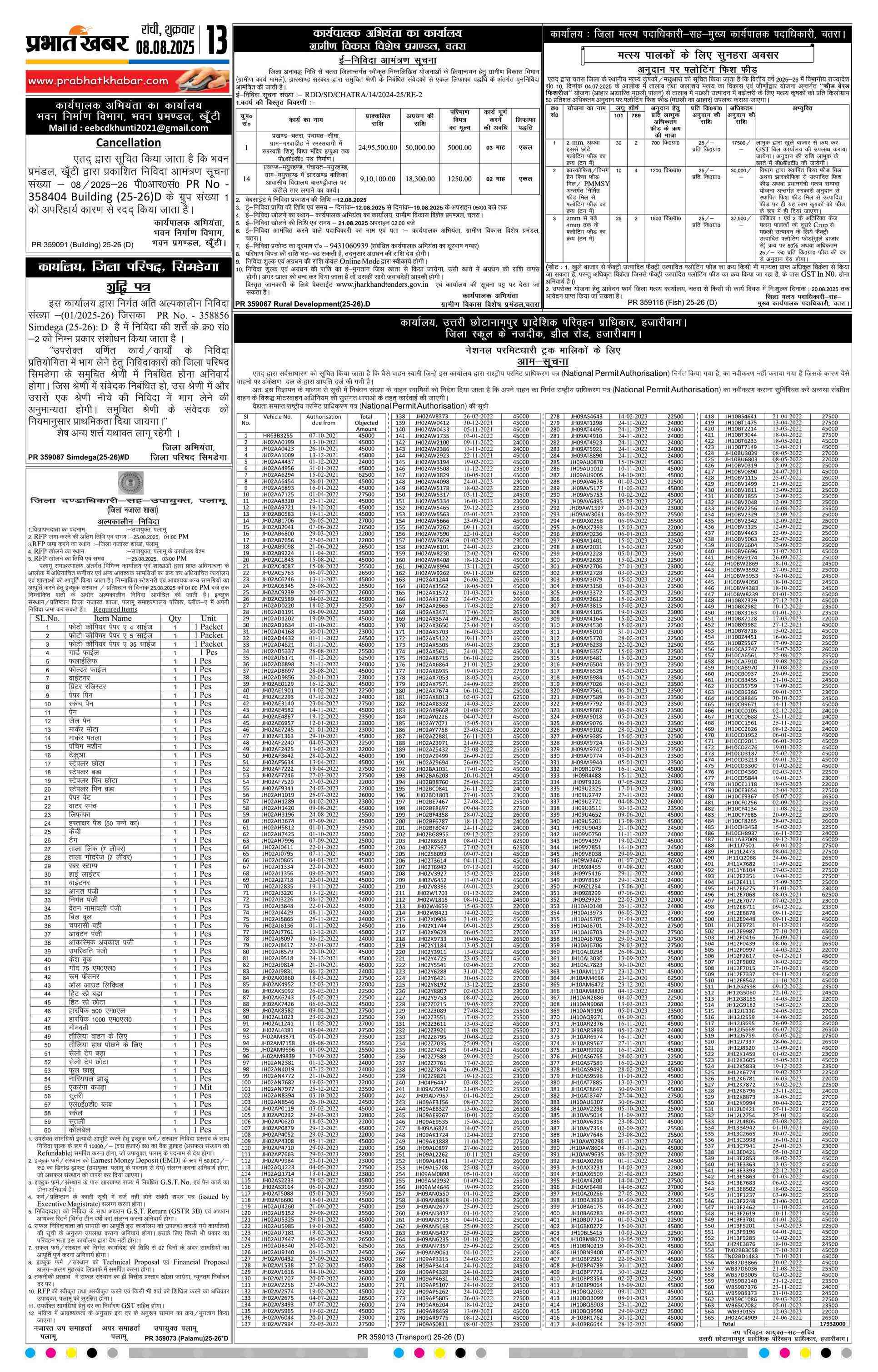 Shuffle Ranchi Ranchi City E-Paper | 2025-08-08 | Page 14 | Prabhat Khabar